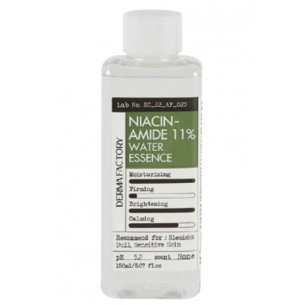 Эссенция-тонер освежающая с ниацинамидом Derma Factory Niacinamide 11% Water Essence, 150мл