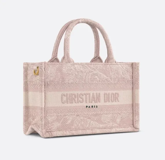 Сумка Dior Book Tote, модель большого формата, розовый