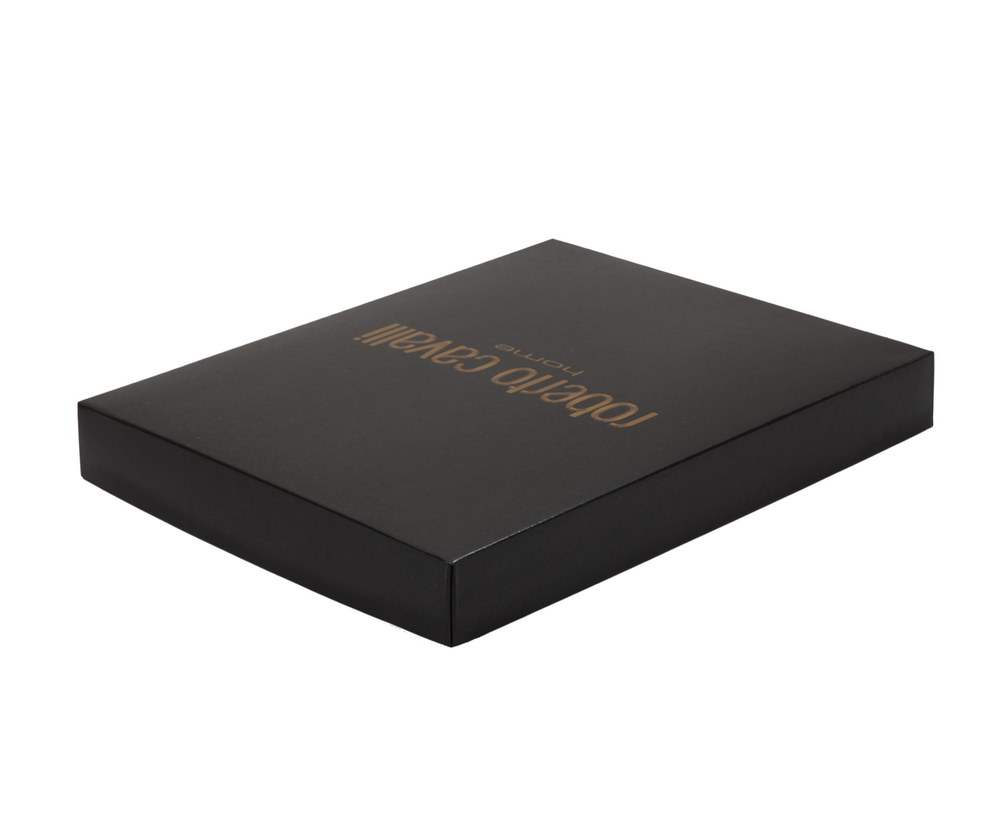 Халат с шалькой Roberto Cavalli Gold темно-серый Италия упаковка