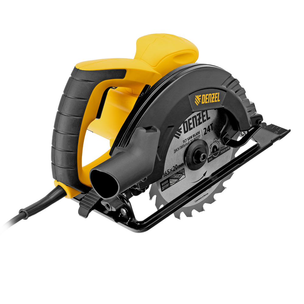 Пила циркулярная CSD-165, 1400 Вт, 165 мм// Denzel