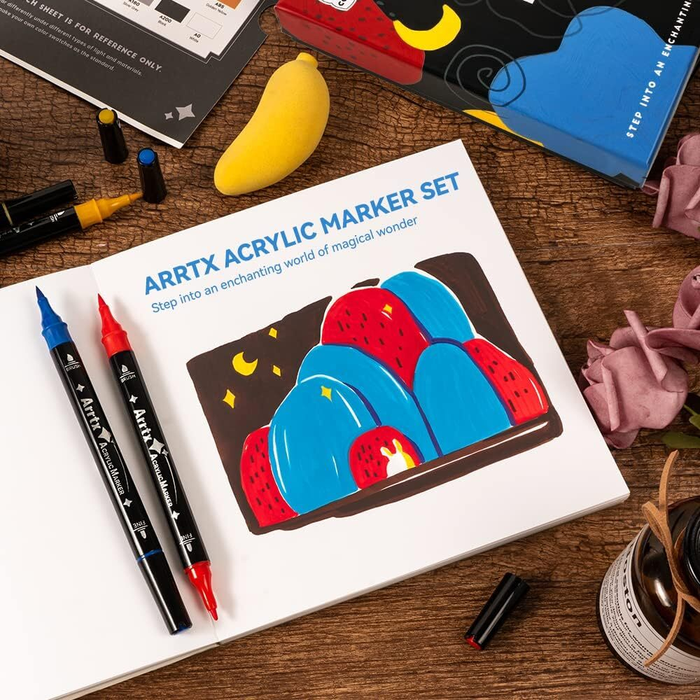 ‎Arrtx Set акриловые маркеры 32 шт