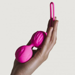 Вагинальные шарики Geisha Lastic Balls фуксия от Adrien Lastic (размер S)