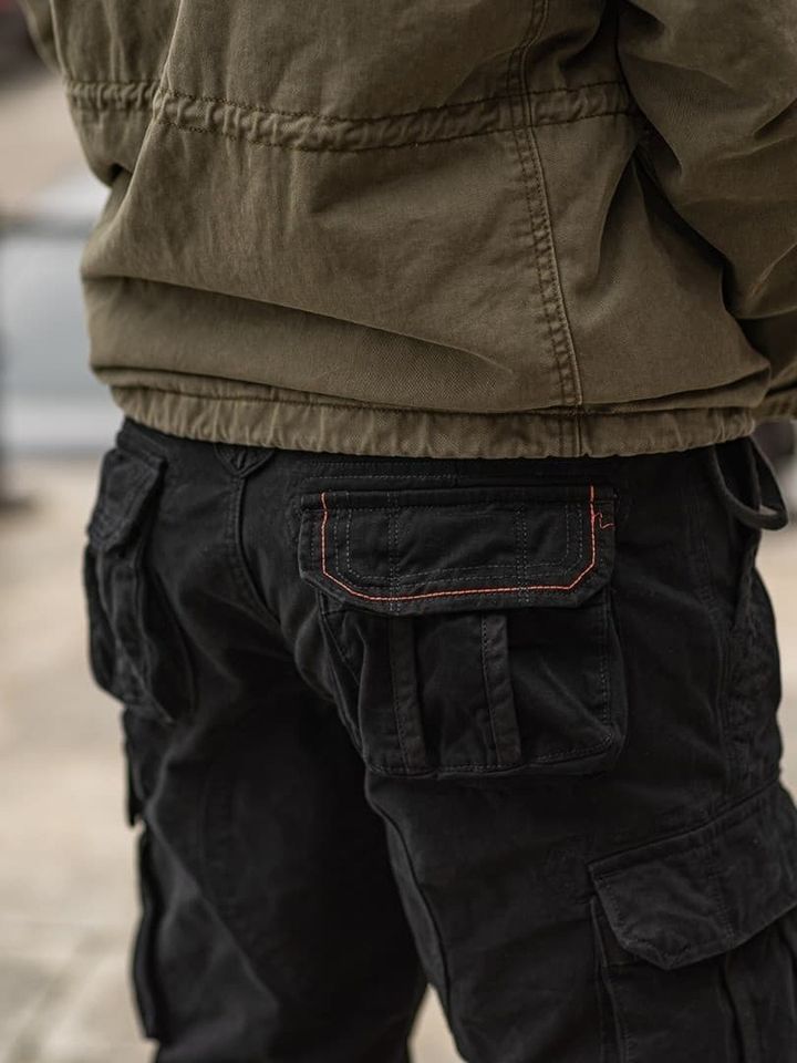 Брюки M65 Cargo (черные)