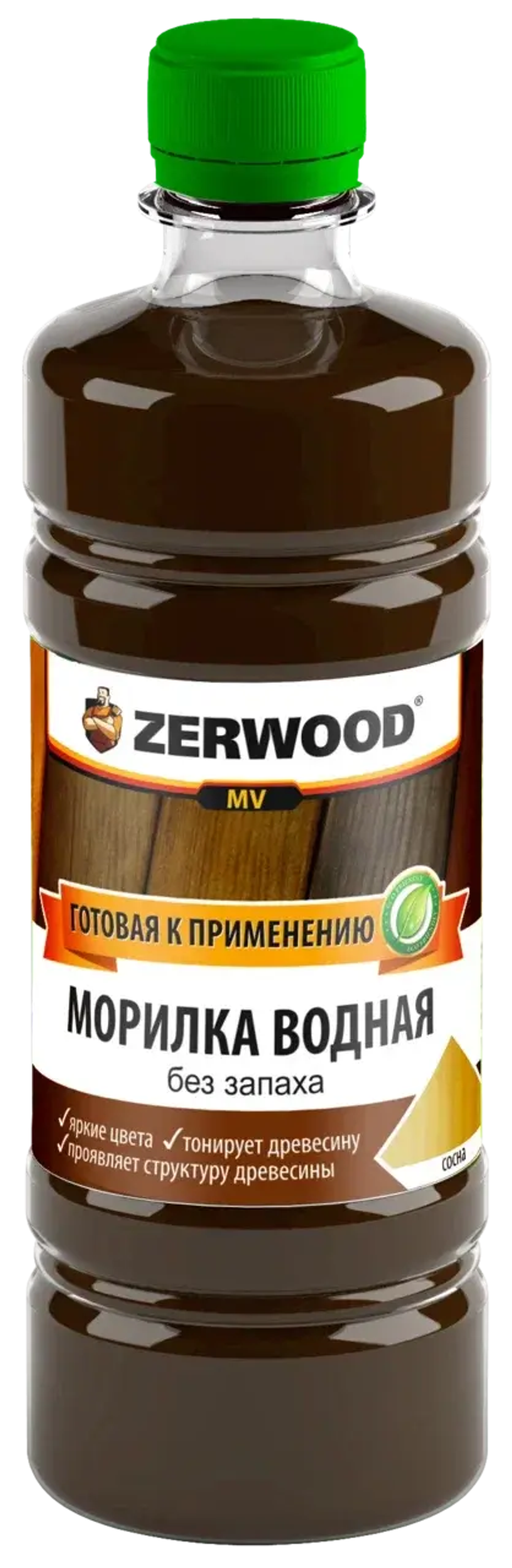 ZERWOOD MV Морилка водная Сосна 0,5л (ИжСинтез)