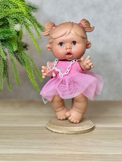 Пупс Nines 26см PEPOTE с закрывающими глазками (N814F)