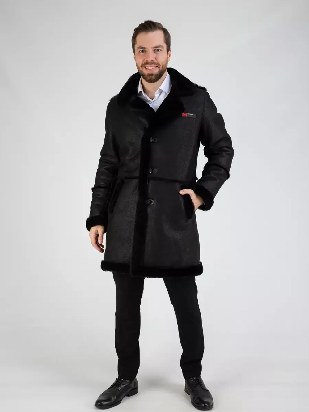 Дубленка зимняя натуральная Турция