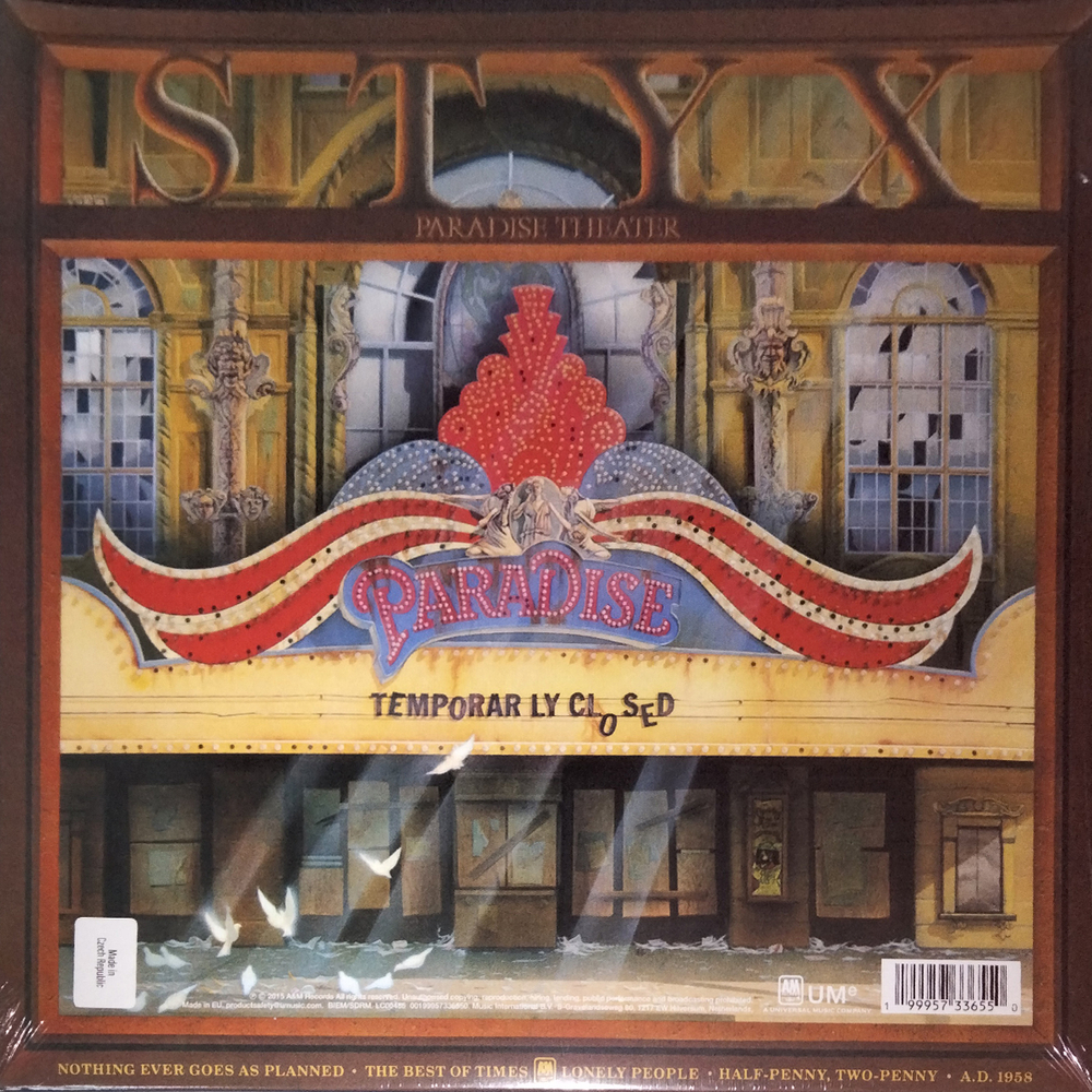 Styx / Paradise Theatre (Limited Edition)(Coloured Vinyl)(LP)