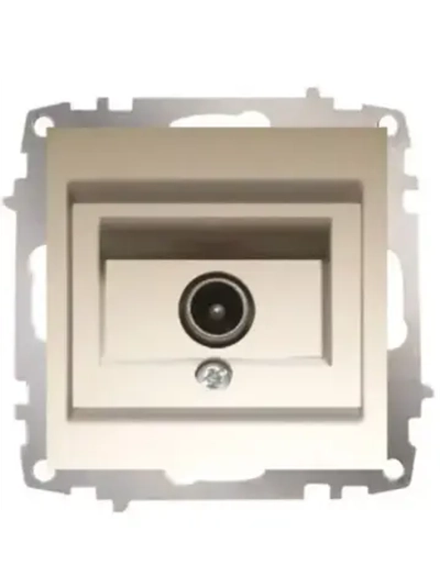 Механизм Розетки оконечная TV с экранированием Cosmo