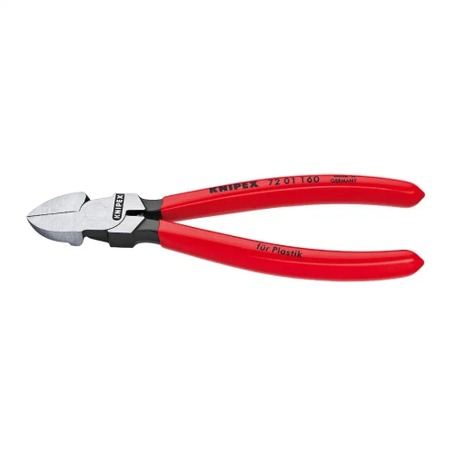 Кусачки боковые для пластмассы 140 мм Knipex 72 01 140