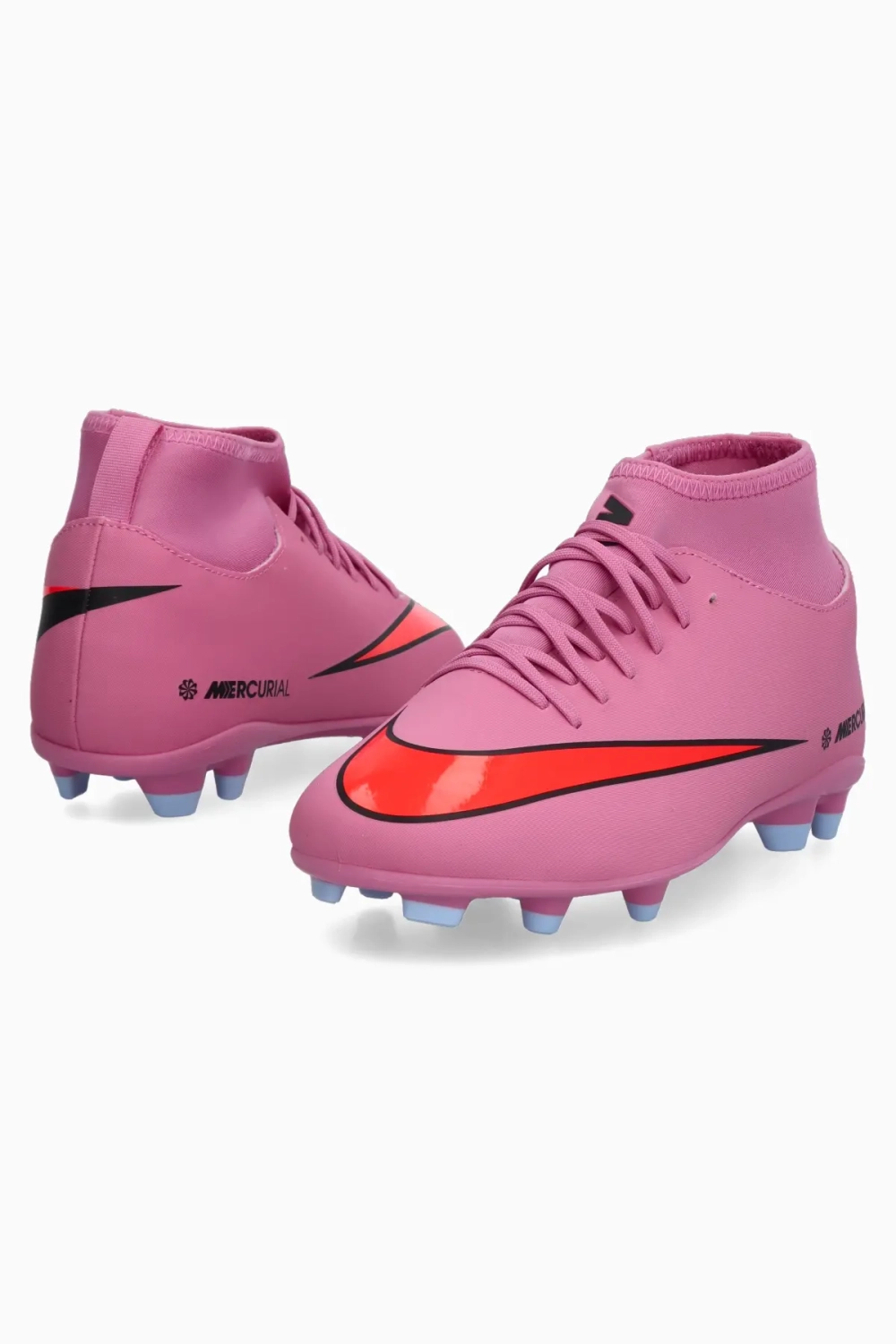Бутсы Nike Mercurial Superfly 10 Club FG/MG Junior - бордовый