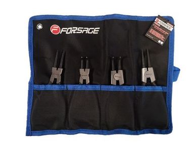 Съемники стопорных колец 140мм, набор 4пр. Forsage 50406A