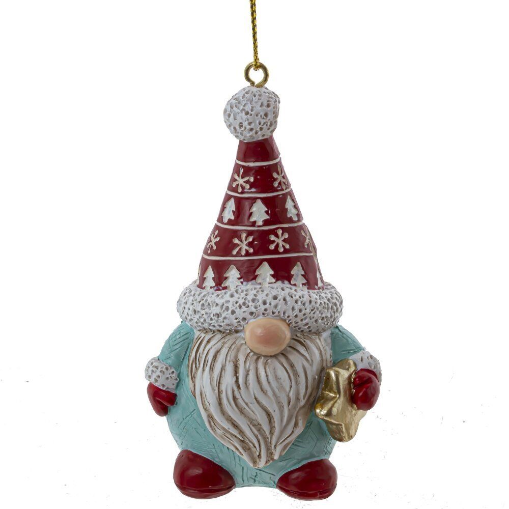 GAEM Фигурка декоративная подвесная "Гном", L5 W4 H8 см, 3в.