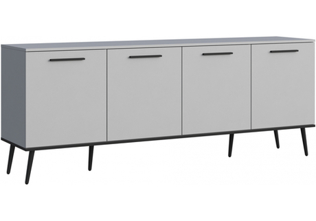 ТВ-тумба Woodville Арден шиншилла серая