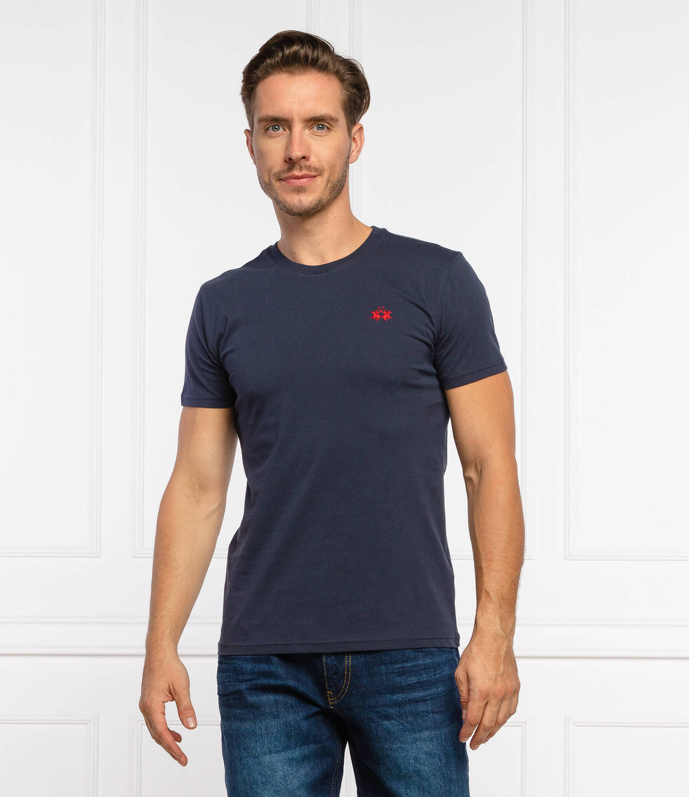 футболка La Martina - темно-синий(CCMR04 JS206)