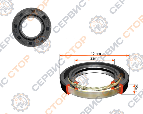Сальник 22х40х10