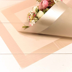 Пленка В листах 20 шт 58 х 58 см с широкой рамкой (Персиковый)