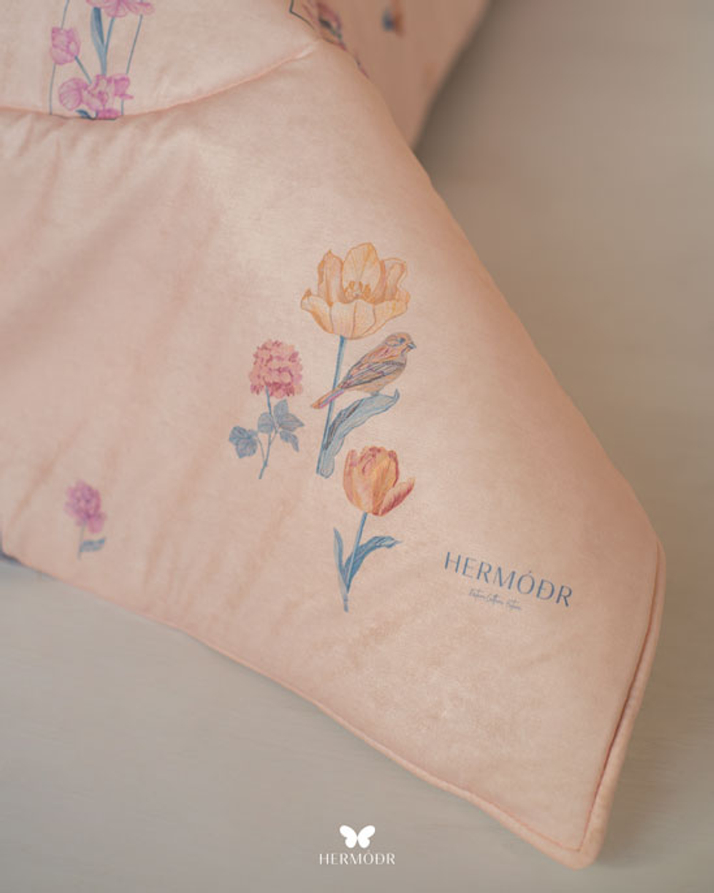 Комплект постельного белья двуспальный Eyvan Hermodr 8 предметов 130220282 Иран