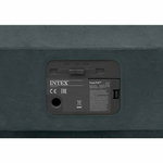 INTEX Кровать надувная флок Твин, 99х191х42см, с высоким подголовником, встр.электронасос, 64122NP