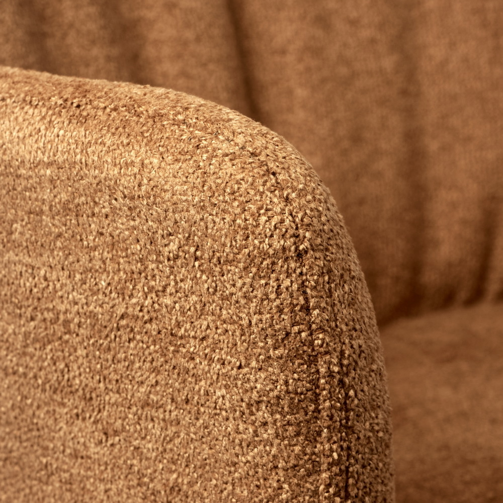 Комплект из 2-х стульев Grant терракотовый шенилл на поворотном механизме