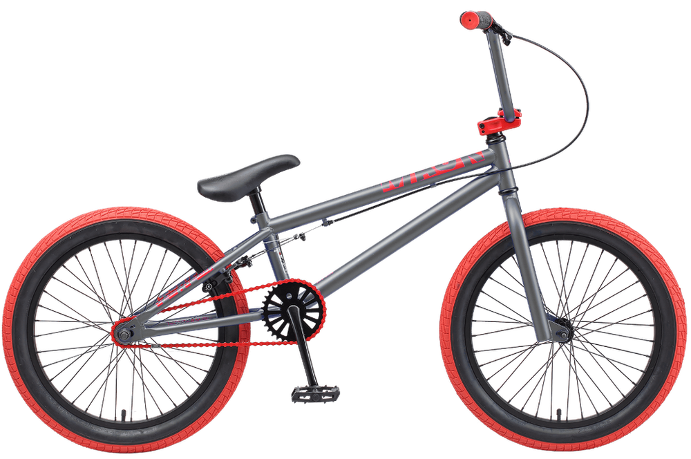 ВЕЛОСИПЕД 20&quot; BMX TECH TEAM  MACK серый