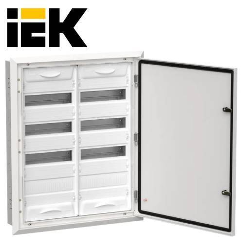 TITAN 5 Корпус металлический ЩРв-96 (2х48) 755х625х130 IP31 (белый) IEK/TI5-50-V-2X048-31