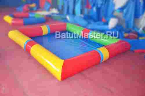 Бизнес-набор: Бассейн 6*6 м (1 шт), Водный шар ТПУ (3 шт), насос (1 шт)