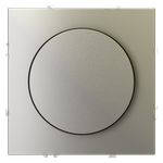 Светорегулятор встраиваемый VOLTUM S70 поворотно-нажимной 600 Вт, (шелк)