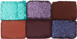 NYX Professional Makeup Limited Edition Xmass Mrs Claus Oh Deer Shadow Palette - палитра теней для век, 6× 1,7 g