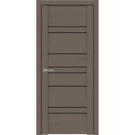 Купить Фото межкомнатной двери экошпон Uberture Uniline Soft Touch 30032 софт тортора остеклённая