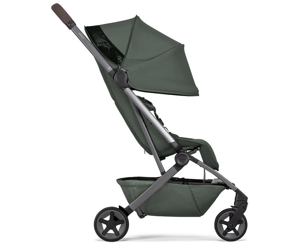 Детская прогулочная коляска Joolz Aer 2 SE с бампером и подстаканником Forest green