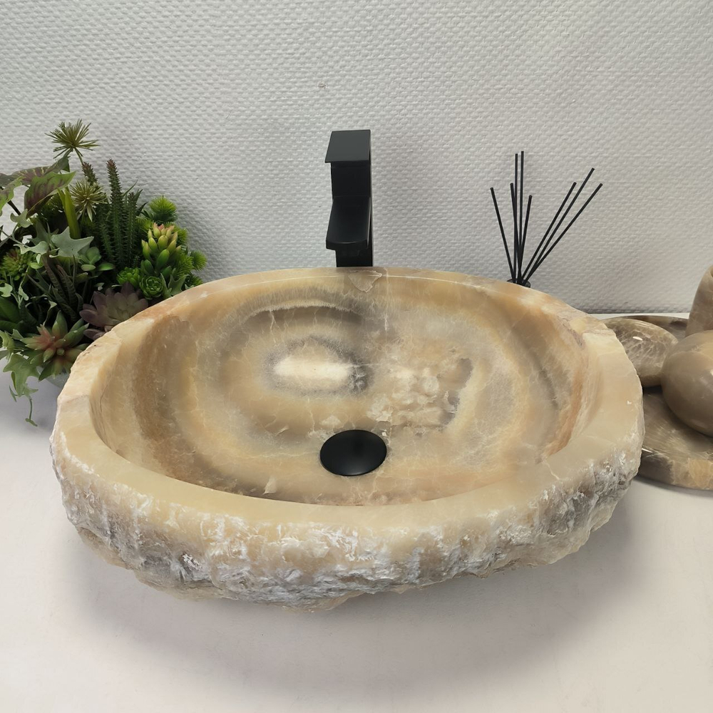 Раковина из оникса Erozy Yellow EO-62614 51*40*15 0099