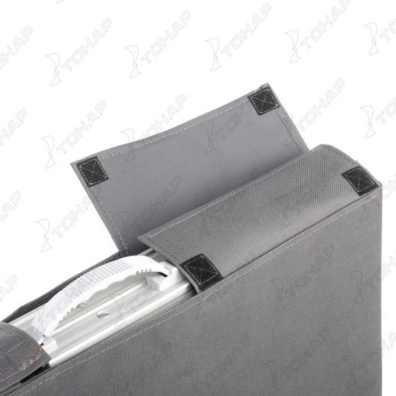 Набор мебели (СТАЛЬ) стол+4 табурета (чехол/Velcro) Green (Т-FS-21407+21124-SG-1) Helios пр-во Тонар