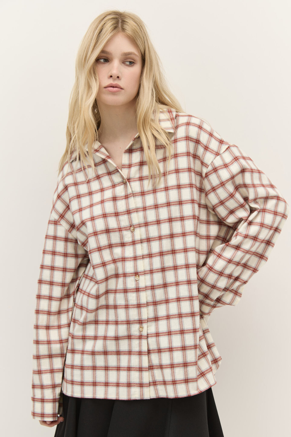 Рубашка из фланели