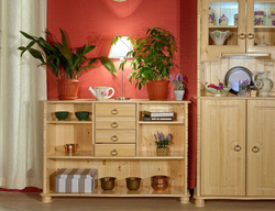 Стеллаж, 130x85x35, Айно, 4 ящика, 5 ниш