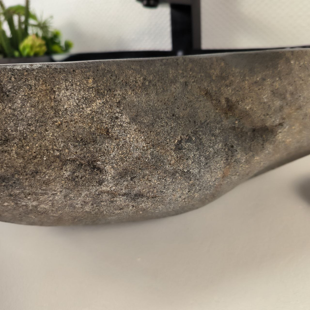 Раковина из речного камня RS-65148 53*45*16 0862