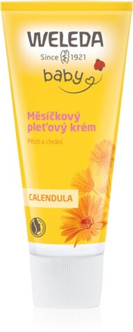 Weleda Baby and Child - крем для лица с календулой /   50  ml  / GTIN 4001638523158
