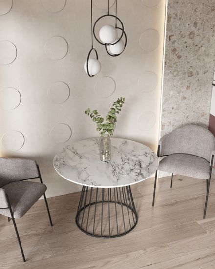 Стул Sid букле серый