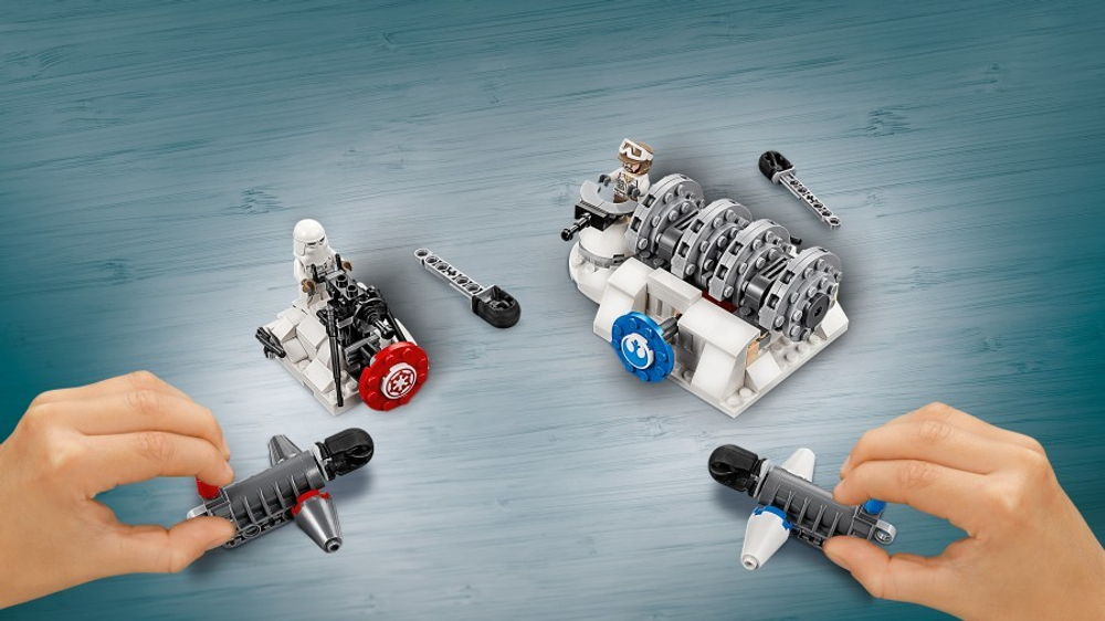 LEGO Star Wars: Разрушение генераторов на Хот 75239 — Hoth Generator Attack — Лего Звездные войны Стар Ворз