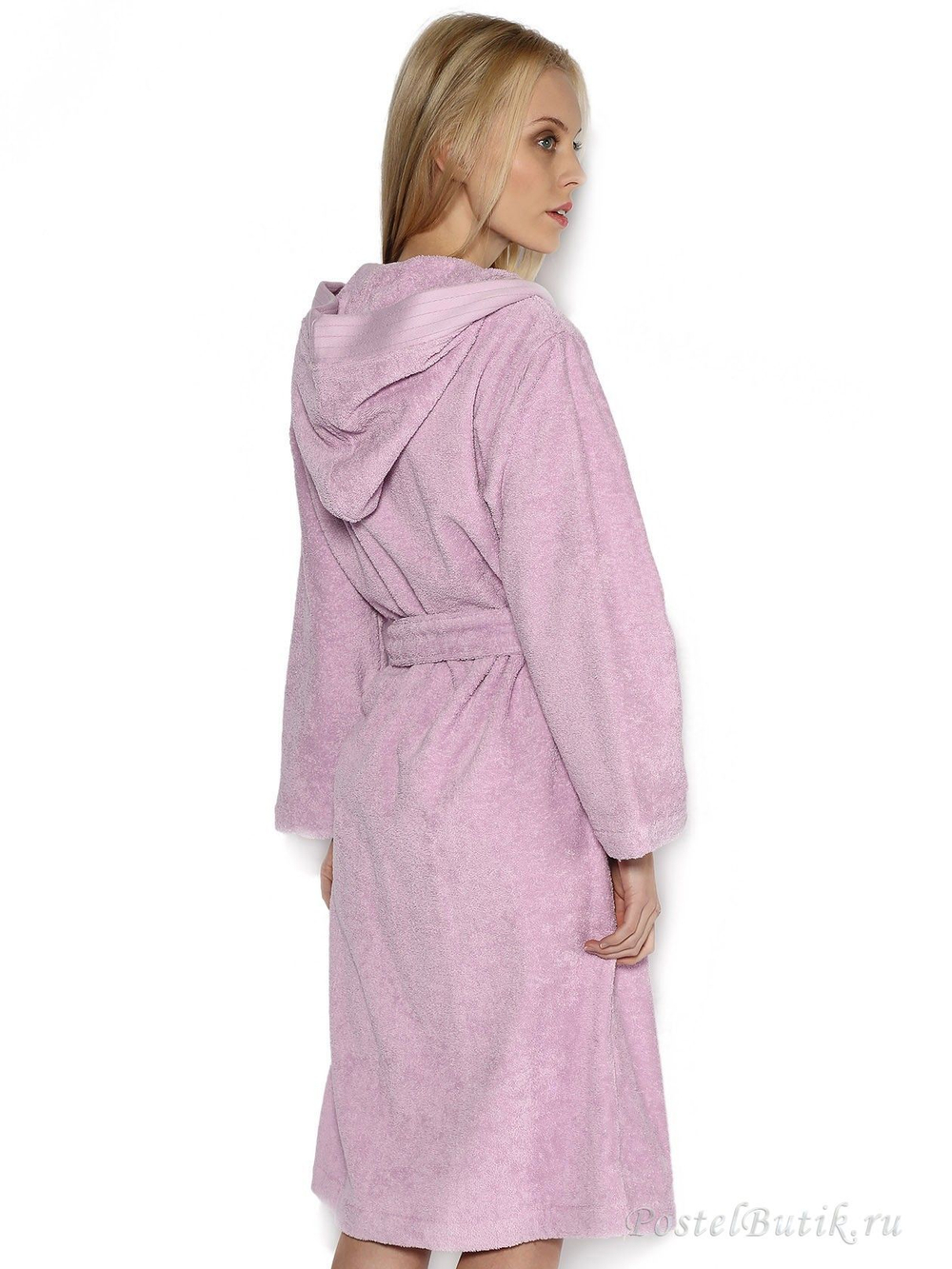 Элитный халат махровый Crociera лаванда от Blumarine
