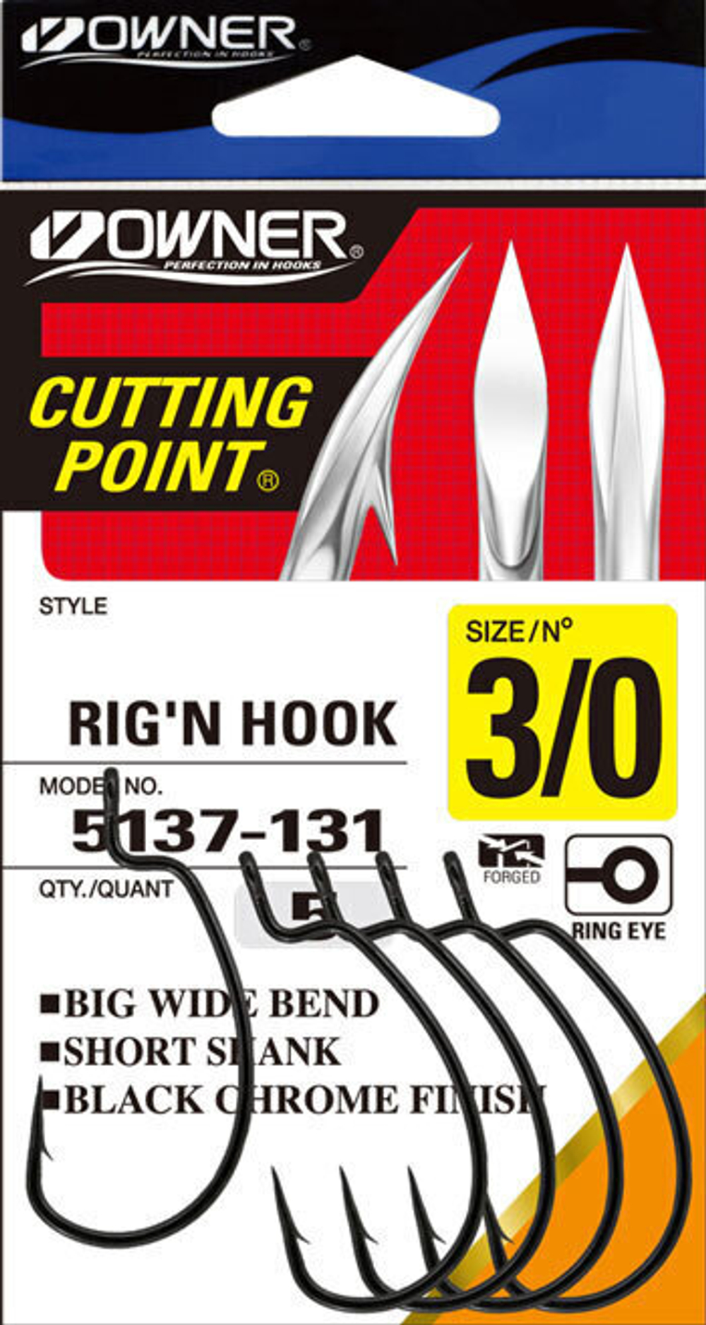 Крючок Owner 5137 №01