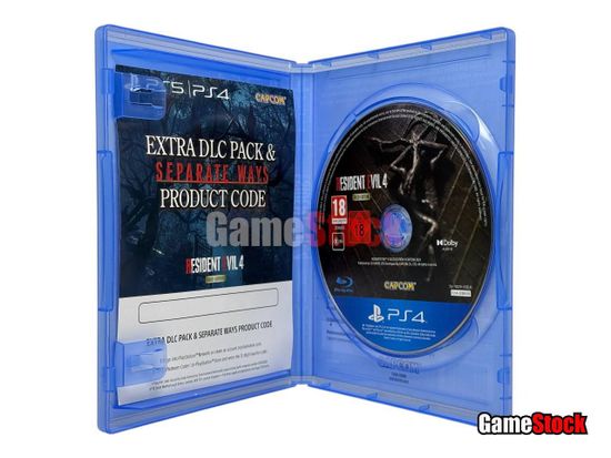 PS4 Resident Evil 4 Remake Gold (Б/У, Полностью на русском языке, CUSA-33388)