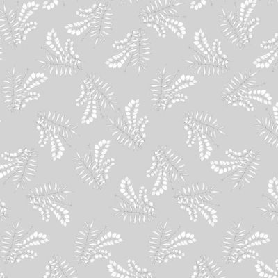 Seamless pattern from a branch with eucalyptus leaves.