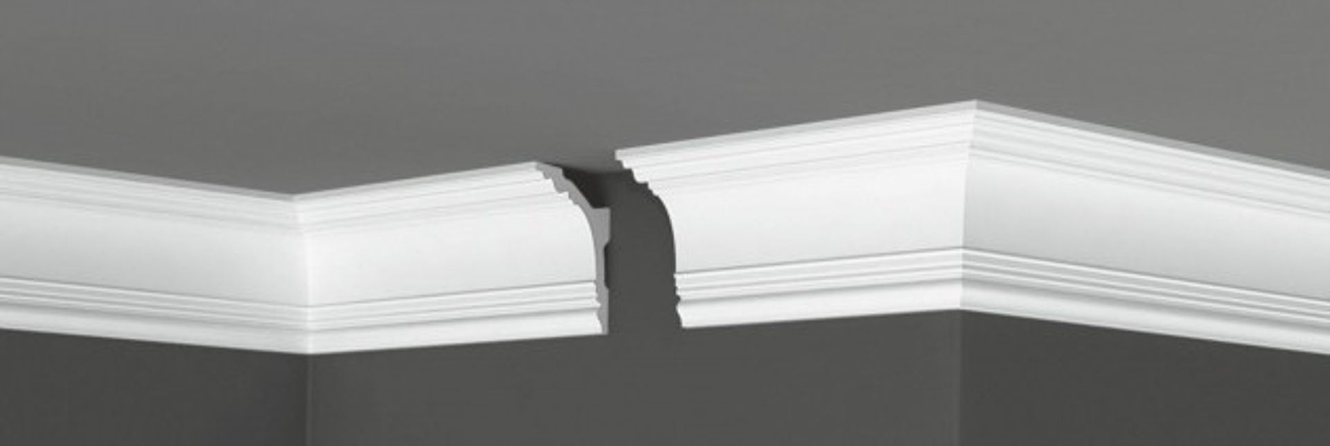 Плинтус потолочный Де-Багет Декор ДП 43/110