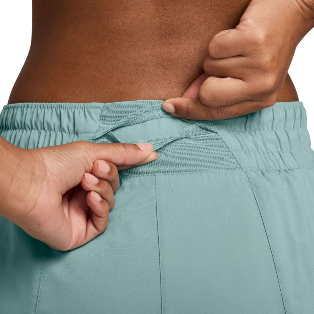 Женские Шорты теннисные Nike Dri-Fit One 3in - cannon/reflective silver