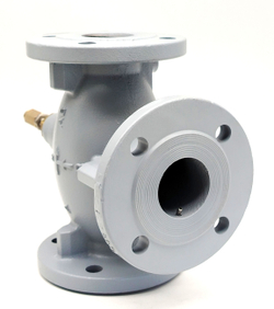 Клапан седельный трёхходовой фланцевый Honeywell V5329C1059 DN40 PN6 Kvs25 чугун