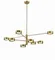 2123-DW-8 BRASS (1) Люстра (NW)