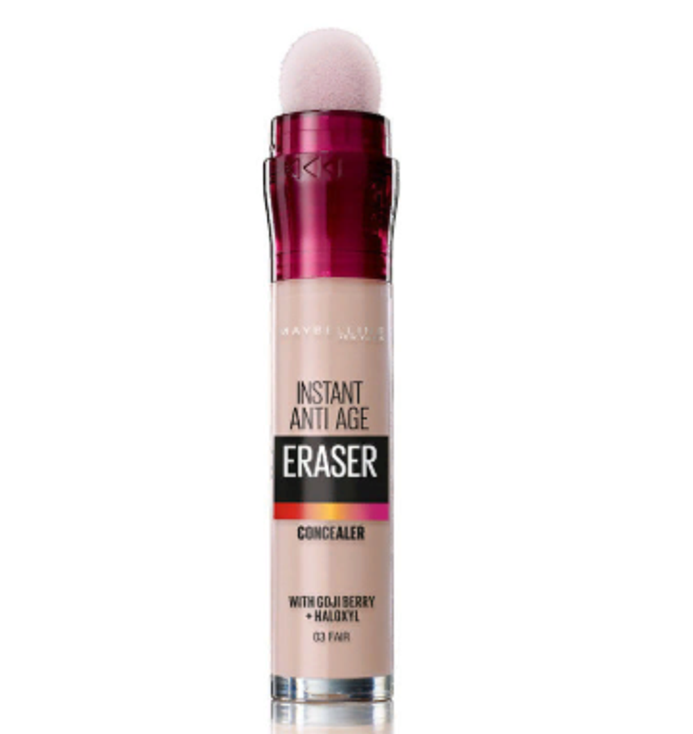 Maybelline Консилер для кожи вокруг глаз The Eraser Eye, с апликатором, тон №03, Натурально-бежевый, 6,8 мл