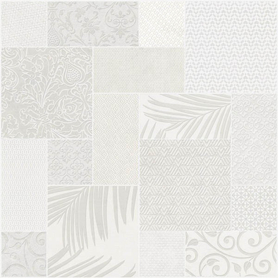 Панно Тассо белый матовый обрезной (HGD/A572/17x/11037R)