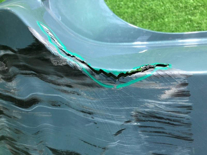 Бампер задний Mini Countryman F60 (2020-2023)