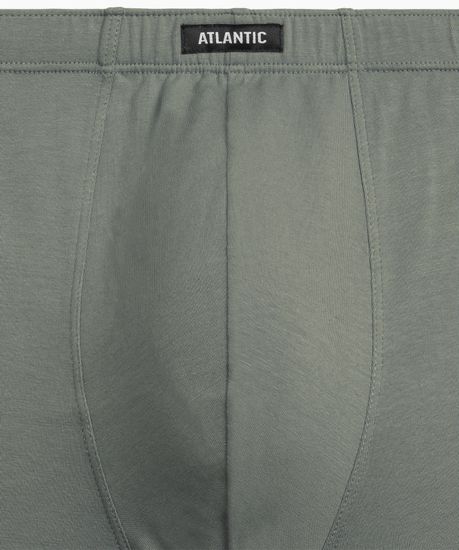 Трусы мужские боксеры (5шт), Atlantic 5SMH-002, хлопок, светло-голубой + графитовый + черный + светлый хаки + индиго